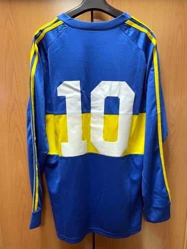 80's ボカ・ジュニアーズ ユニフォーム マラドーナ 長袖(中古)の
