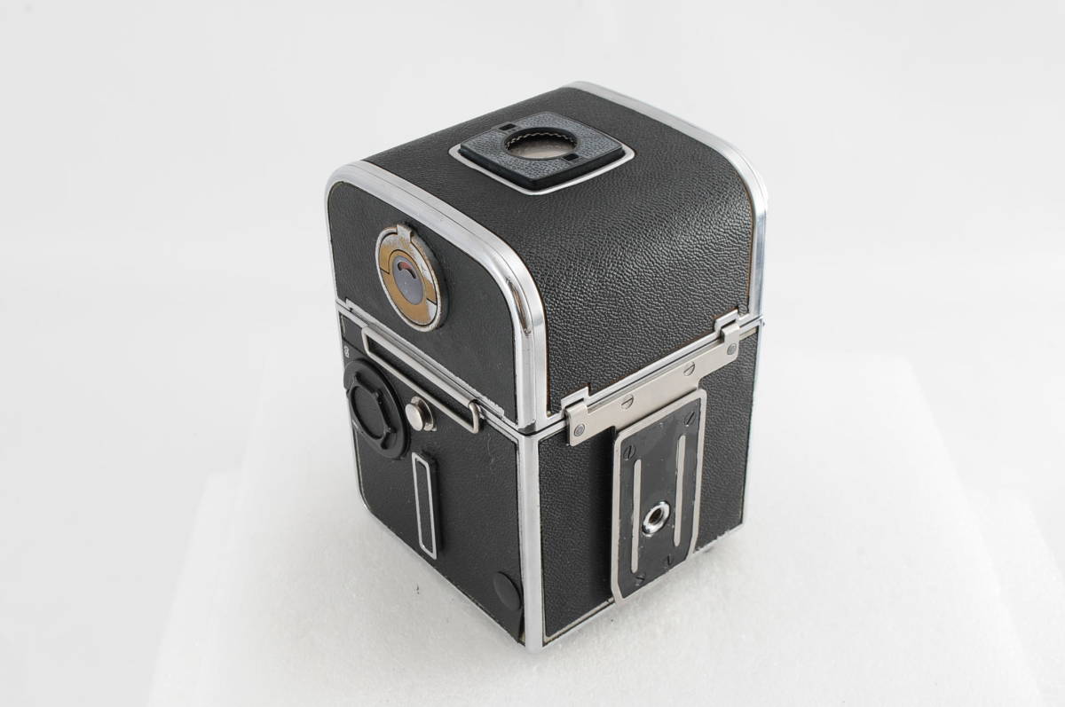 ★美品★ HASSELBLAD 503CX ウエストレベルファインダー　A12マガジン♪シャッターOKです♪#109_画像4