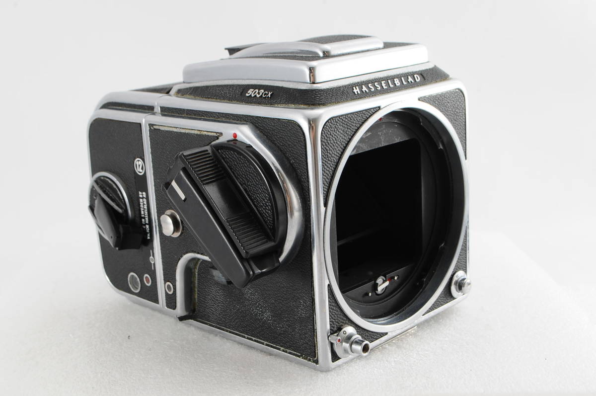 ★美品★ HASSELBLAD 503CX ウエストレベルファインダー　A12マガジン♪シャッターOKです♪#109_画像2