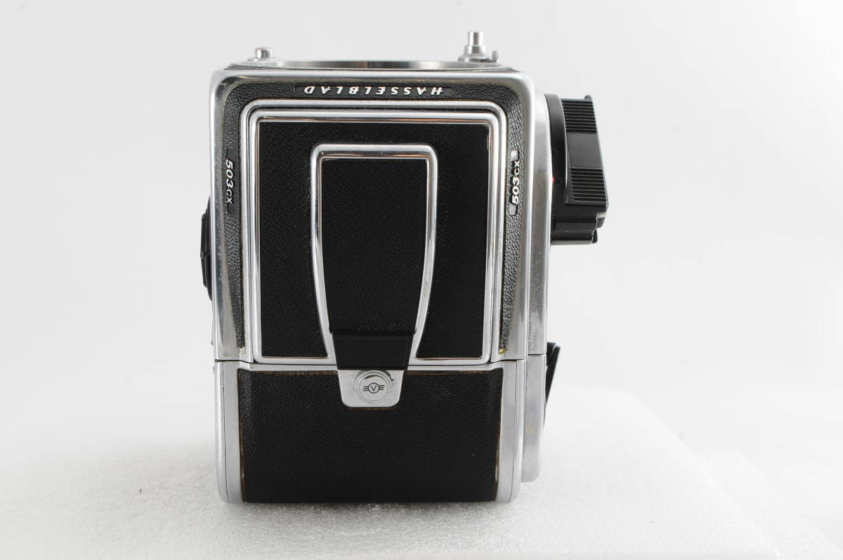 ★美品★ HASSELBLAD 503CX ウエストレベルファインダー　A12マガジン♪シャッターOKです♪#109_画像5