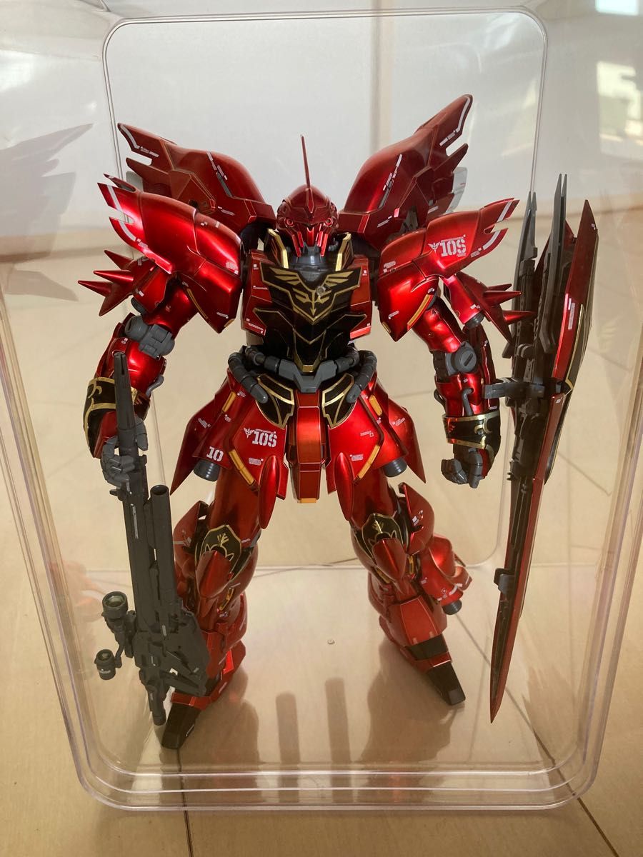 MG シナンジュver kaチタニウムフィニッシュ 部分塗装済 完成品 MG シナンジュver kaチタニウムフィニッシュ 部分塗装済 完成品