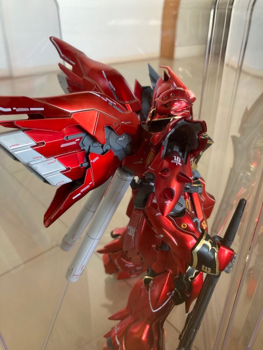MG シナンジュver kaチタニウムフィニッシュ 部分塗装済 完成品 MG シナンジュver kaチタニウムフィニッシュ 部分塗装済 完成品