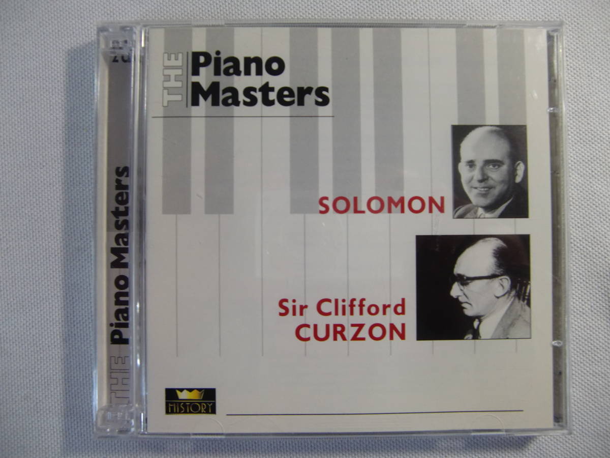 THE PIANO MASTERS/SOLOMONソロモンSir Clifford CURZONクリフォード・カーゾン - チャイコフスキー - ブラームス - シューベルト - リスト_画像1