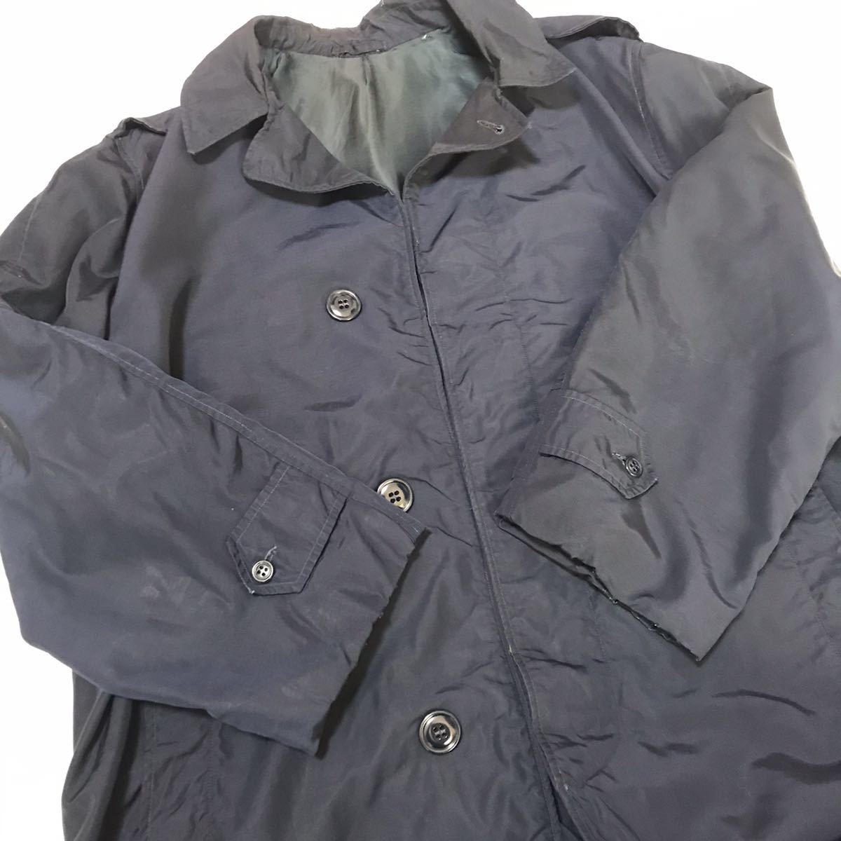50s U S A F レインコート 紺 40S ビンテージ MIL-R-3386 /軍 50s U S A F レインコート 紺 40S ビンテージ MIL-R-3386 /軍
