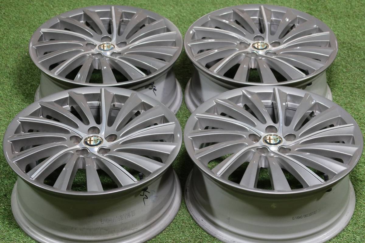 チープ 希少 美品 アルファロメオ ジュリエッタ 純正 17in 7J 40.5