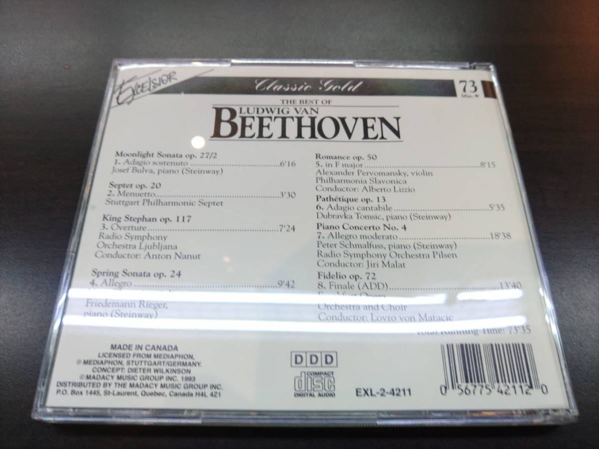 CD / THE BEST OF LUDWIG VAN BEETHOVEN / 『D13』 / 中古_画像2