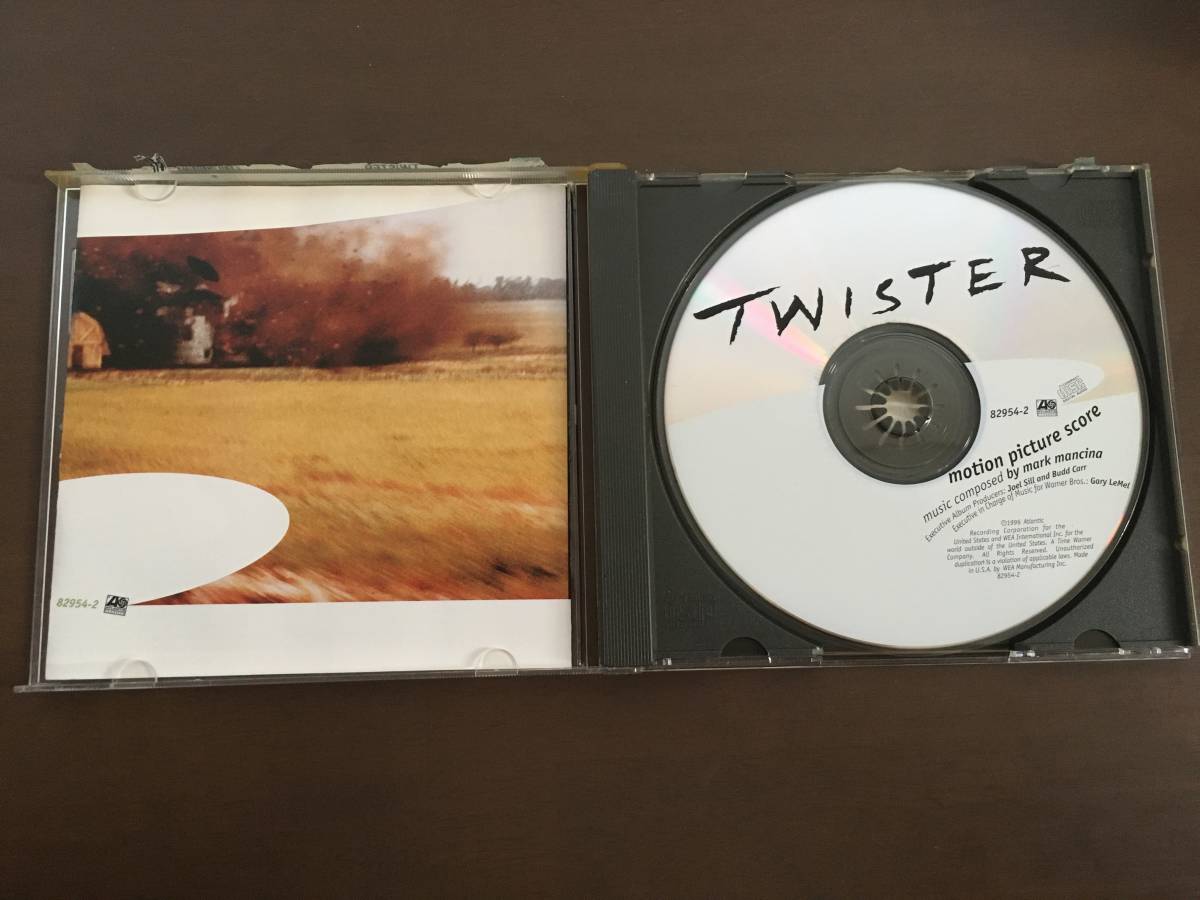 CD/TWISTER　MOTION PICTURE SCORE/【J17】 /中古_画像4