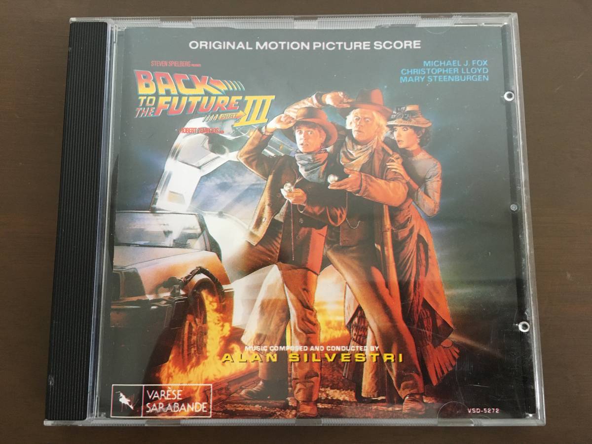 CD/BACK TO THE FUTURE Ⅲ　ALAN SILVESTRI/【J18】 /中古_画像1