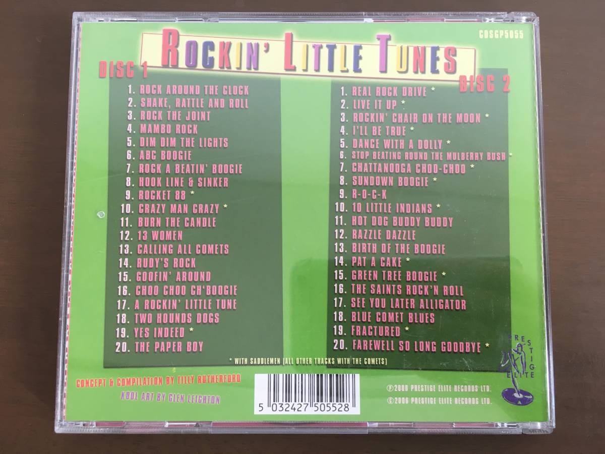 2CD/THE BEST of BILL HALEY　Rockin' Little Tunes/【J18】 /中古_画像2