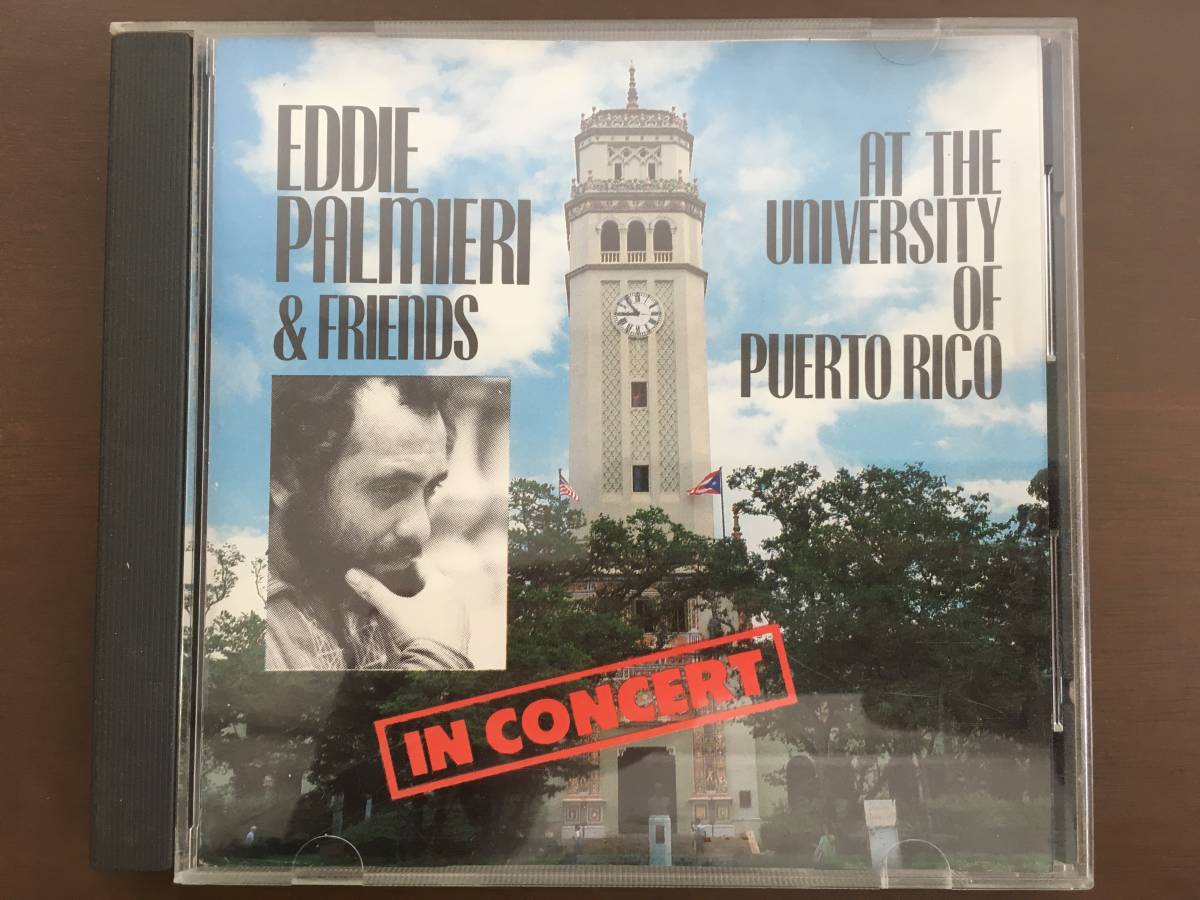 CD/EDDIE PALMIERI &FRIENDS IN CONCERT AT THE UNIVERSITY OF PUERTO RICO/【J18】 /中古_画像1