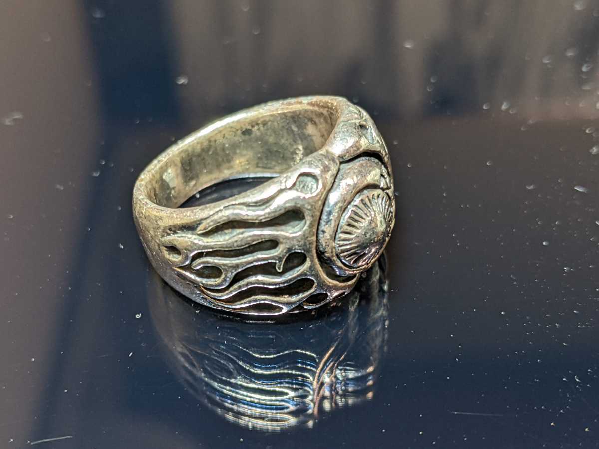 silver silver ring silver ring 925 Navajo group Indian jewelry Apollo Conti . ring 16 number Conti . ring Navajo group 