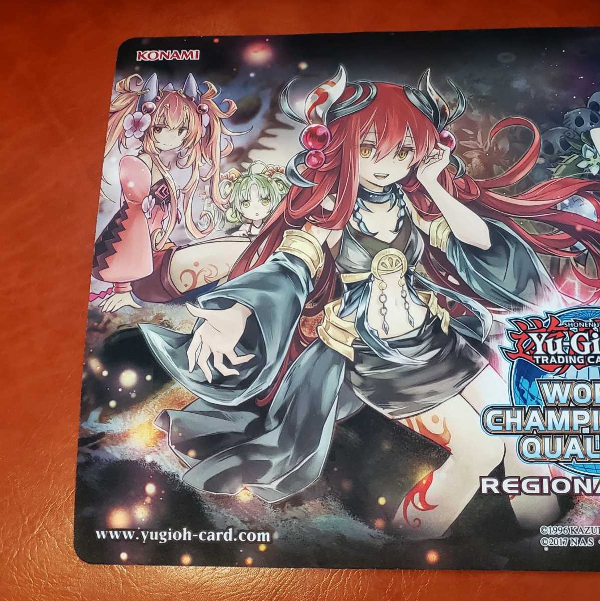 新品・未使用】遊戯王 海外プレイマット 公式 WCQ REGIONAL 2020