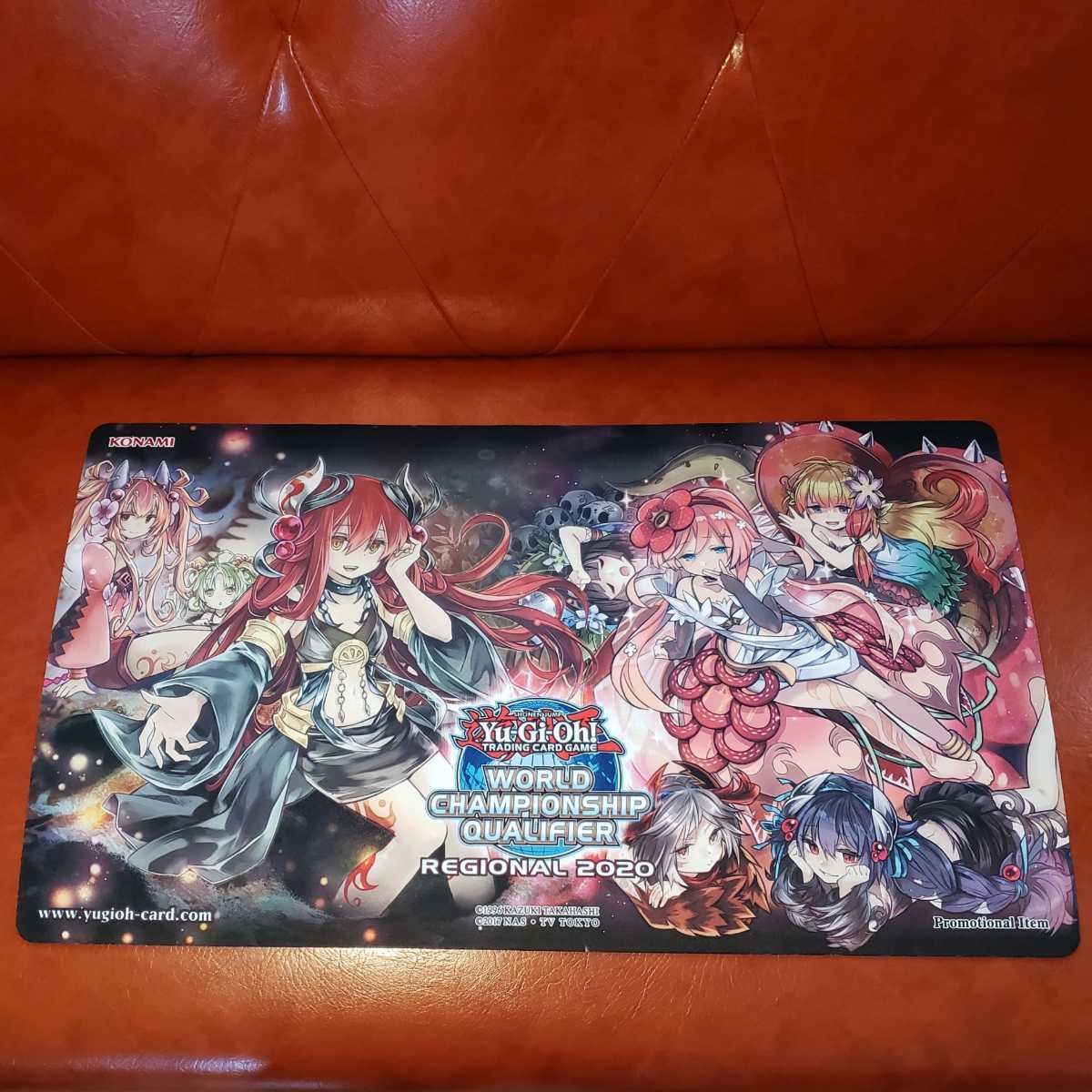 新品・未使用】遊戯王 海外プレイマット 公式 WCQ REGIONAL 2020