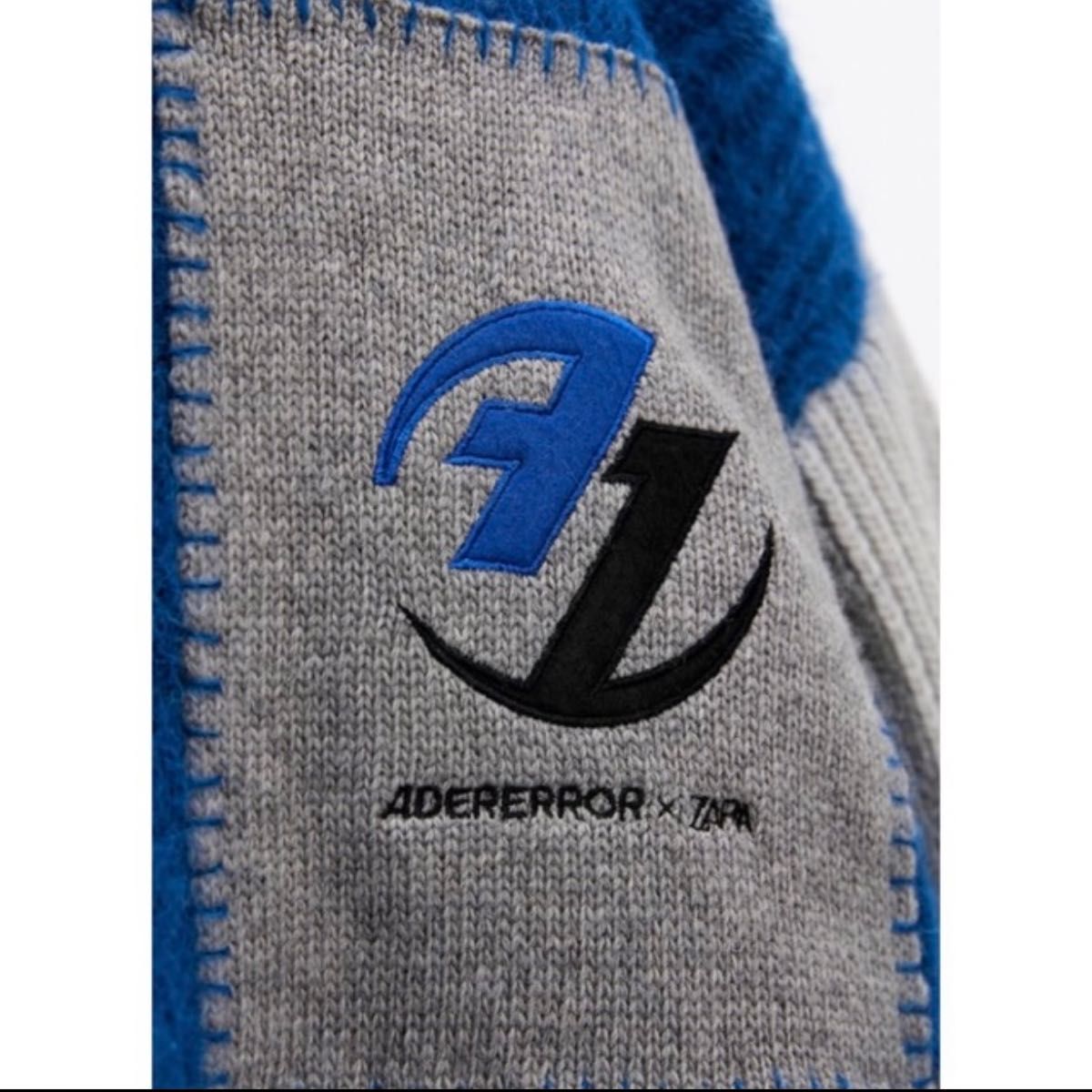 ZARA×ADERERROR第二弾コラボ パッチワーク オーバーサイズセーター
