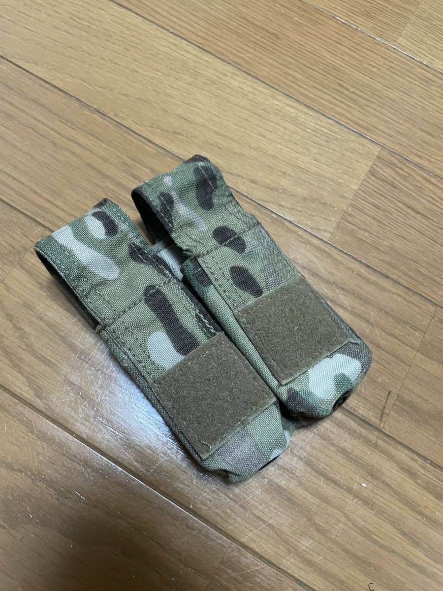 実物 TYR TACTICAL Pistol Mag Pouch Double 9mm ダブル マグポーチ /検 CRYE TYR FERRO GBRS FOG BFG EAGLE ODA SFG LBT マガジンポーチの画像1