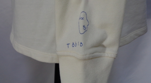  North произведение искусства kto "теплый" белый футболка L размер не использовался товар N613