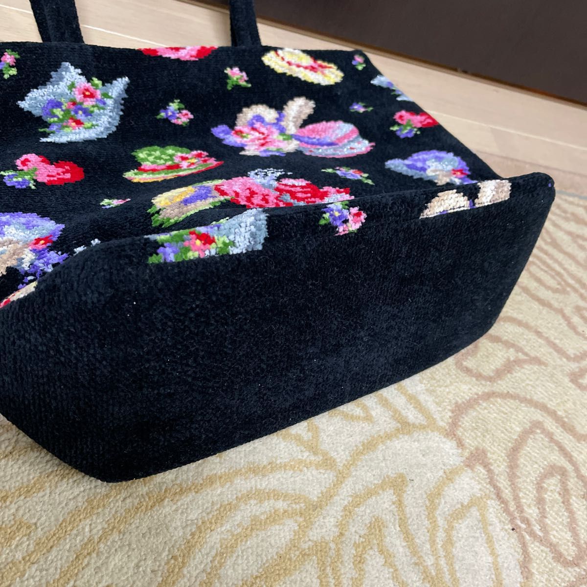 新品 フェイラー シャポーアンジュ 帽子がいっぱいのトート