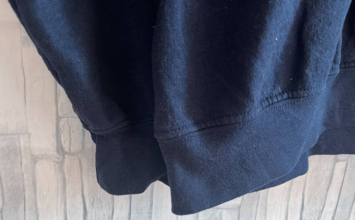 【１円スタート】NIKE　エアーナイキ　スウェットトレーナー ネイビー紺色　古着　USED　Air　レア刺繍ロゴ　XLサイズ　ビンテージ品_画像5