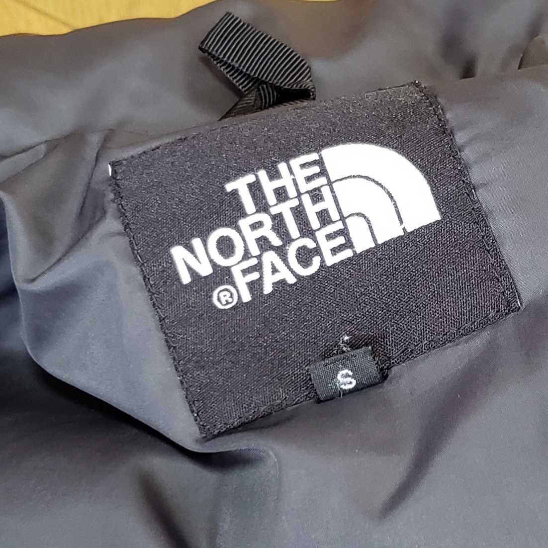 THE NORTH FACE ザ ノースフェイス 700フィルパワーFP ヌプシ JACKET ダウンジャケット men'sメンズS(実質Mサイズ)赤×黒ツートーン 防寒_画像2