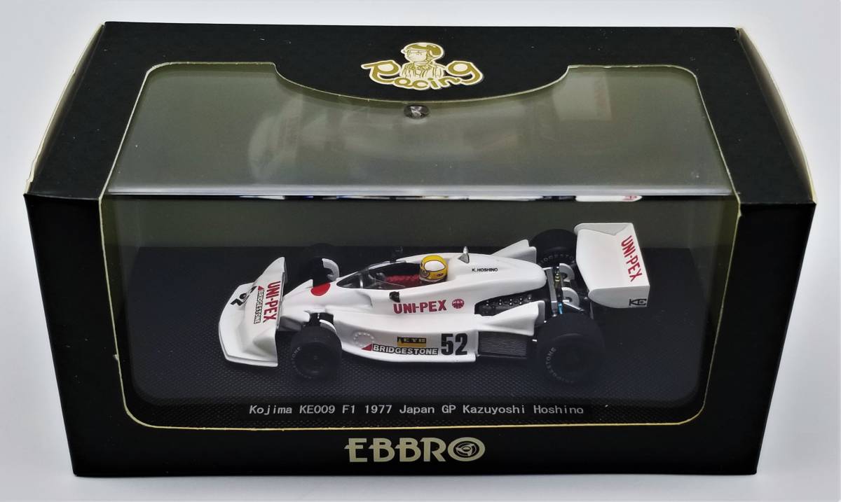 エブロ 1/43 コジマ KE009 日本GP 1977 星野一義 44466 エブロ 1/43 コジマ KE009 日本GP 1977 星野一義 44466