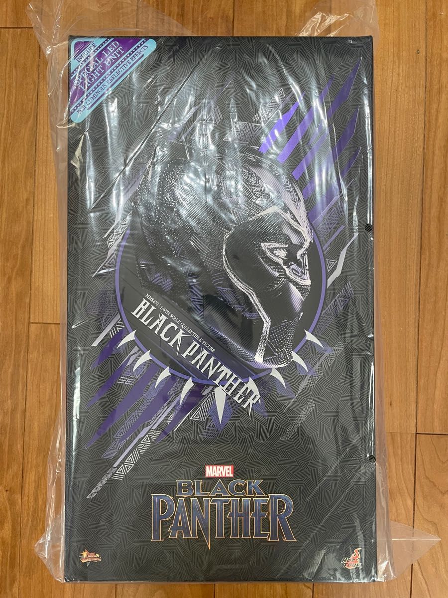 美品 ホットトイズ ブラックパンサー フィギュア ムービーマスターピース HOTTOYS 1/6 マーベル アベンジャーズ