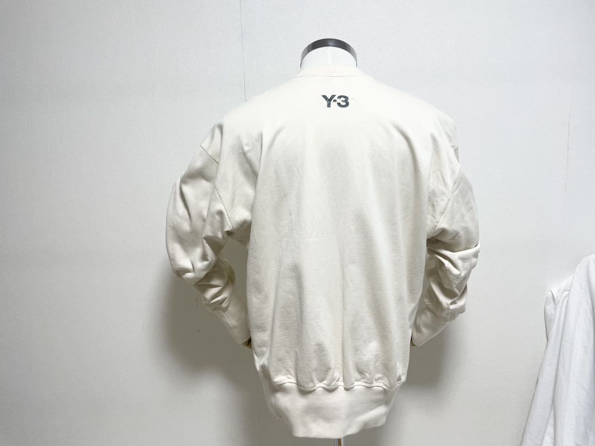 最安値で 美品 完売 激レア Y-3 S アイボリー トレーナー オーバーサイズ バックロゴ コラボ Yamamoto Yohji for adidas ヨウジヤマモト アディダス その他 最安値で 美品 完売 激レア Y-3 S アイボリー トレーナー オーバーサイズ バックロゴ コラボ Yamamoto Yohji for adidas ヨウジヤマモト アディダス その他