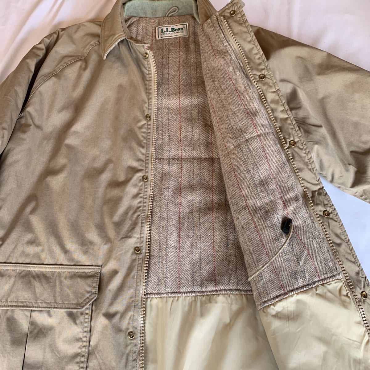 80s L.L.Bean STORM COAT OUTDOOR ヴィンテージ ビンテージ エルエル