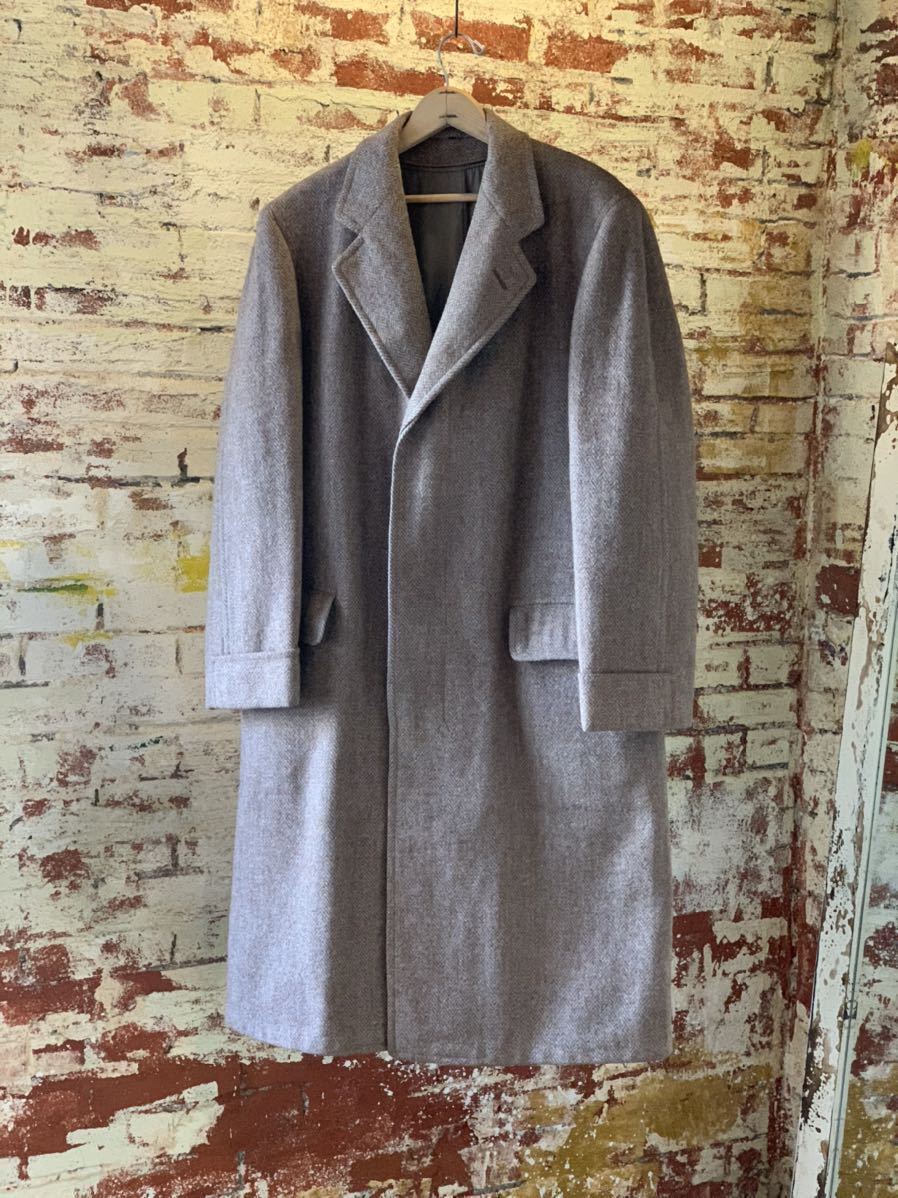 30s Harris Tweed CHESTER COAT ヴィンテージ ビンテージ ハリス