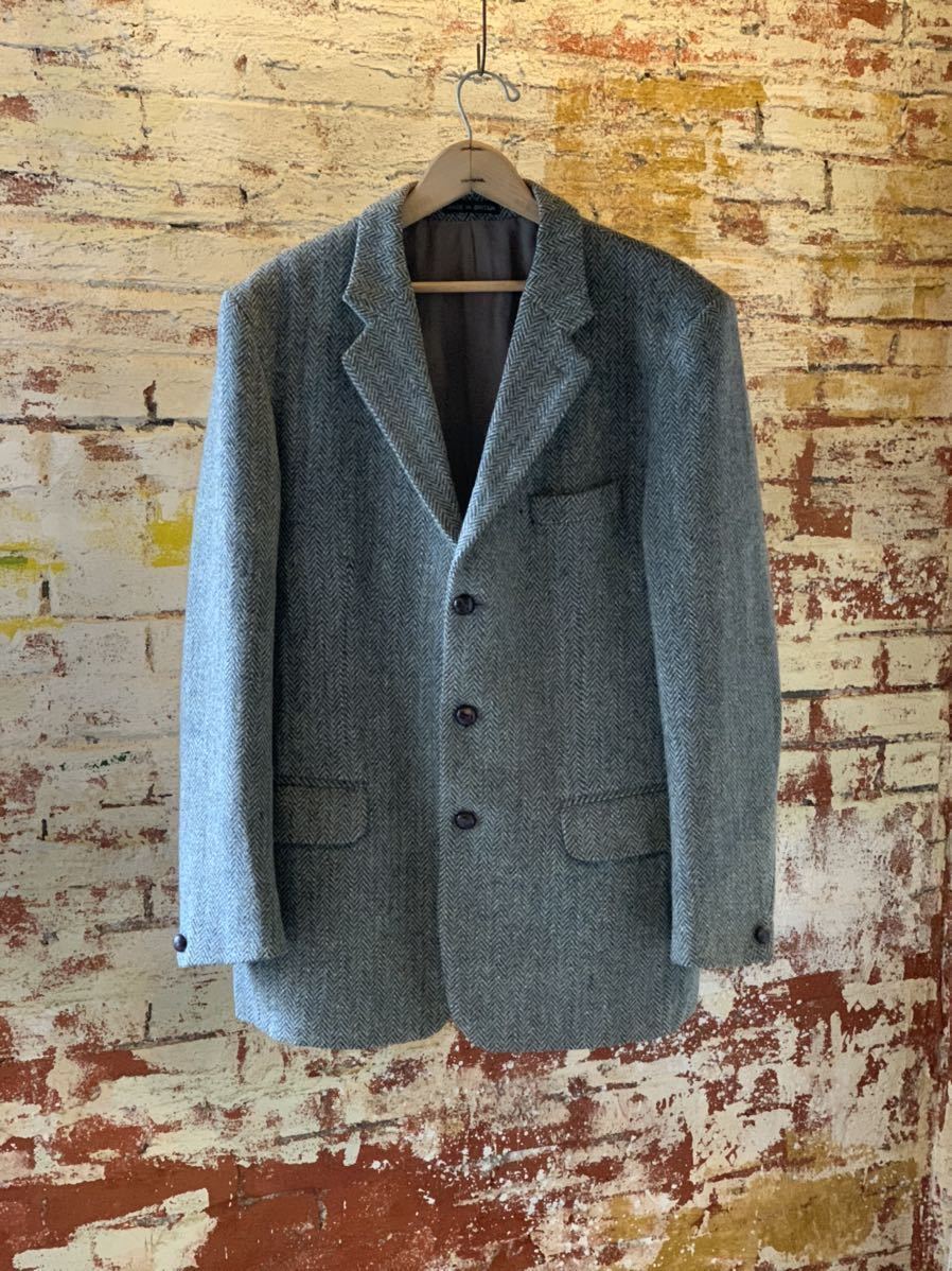 70s Dunn&Co Harris Tweed TAILORED JACKET ヴィンテージビンテージ