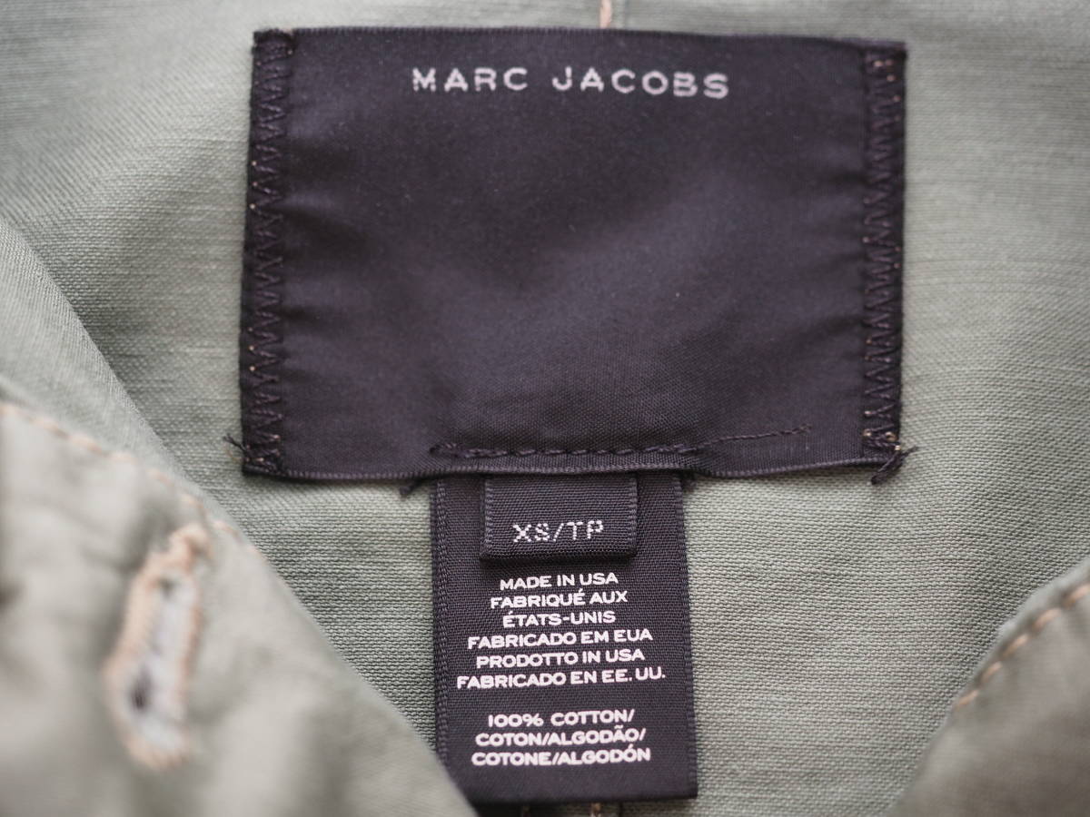 MARC JACOBS First line Mark Jacobs 17SS vintage processing military coat XS USA made 