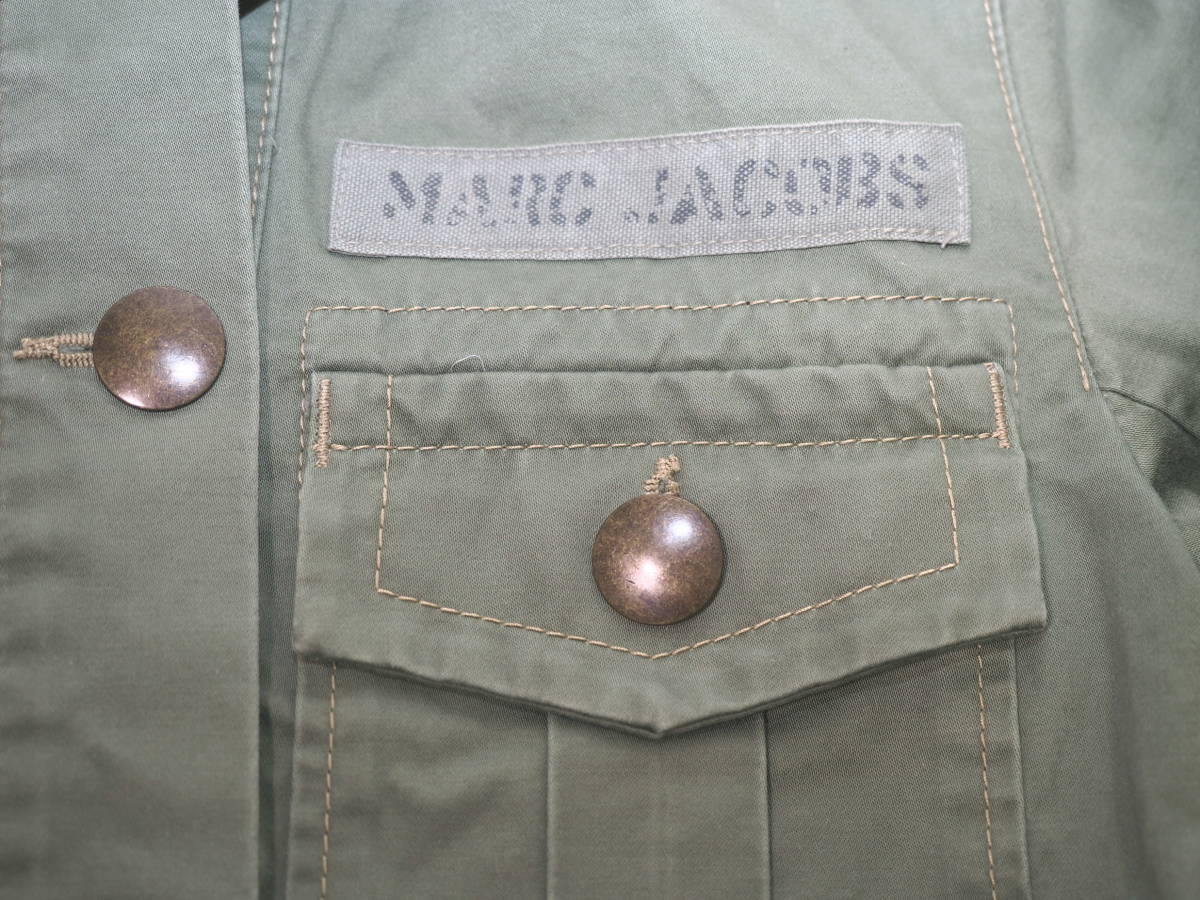 MARC JACOBS First line Mark Jacobs 17SS vintage processing military coat XS USA made 