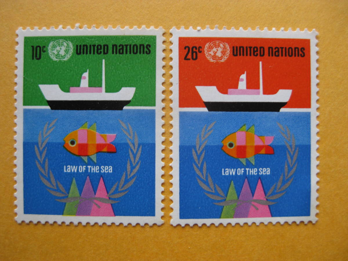 ~ free shipping ~ UN stamp UNITED NATIONS C