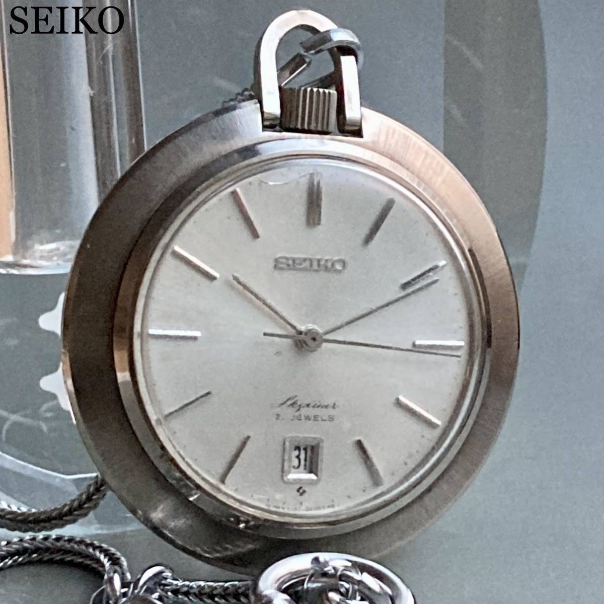 ヤフオク! - 【動作品】セイコー SEIKO アンティーク 懐中時計 1...