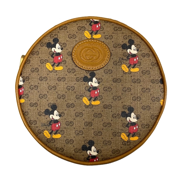 未使用新品】GUCCI グッチ 603730 エボニー マイクロGG ディズニー