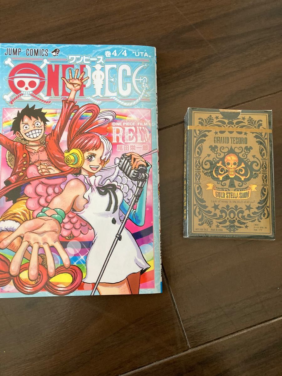 ONE PIECE 尾田栄一郎　RED Z トランプ