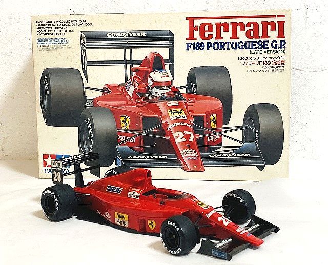 得価安い タミヤ 1/20 フェラーリ F189 後期型 完成品 oBLcr