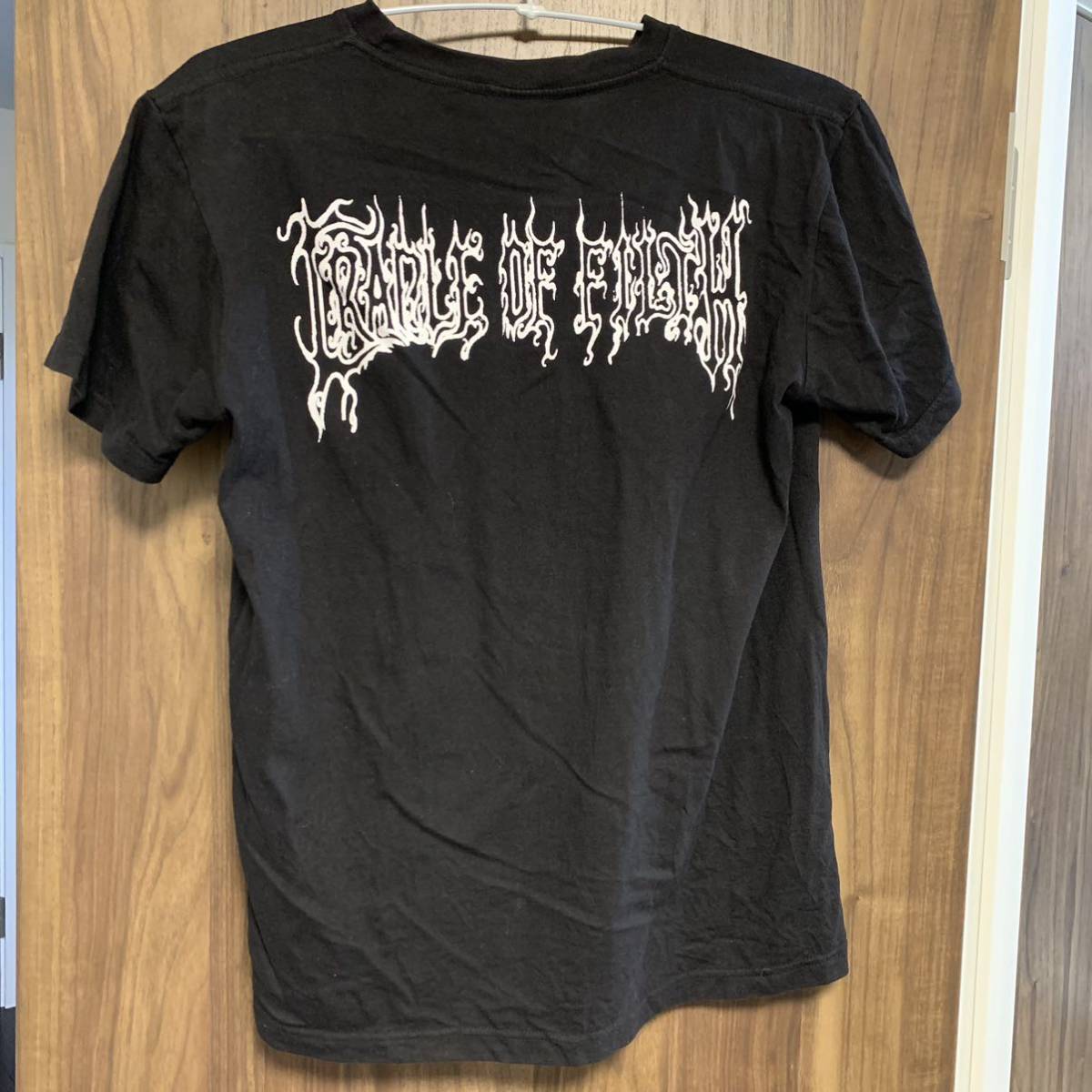 Cradle Of Filth Tシャツ Mサイズ クレイドルオブフィルス ブラックメタル Heavy Metal Black 1円スタート バンT バンドT メンバー アー写_画像4