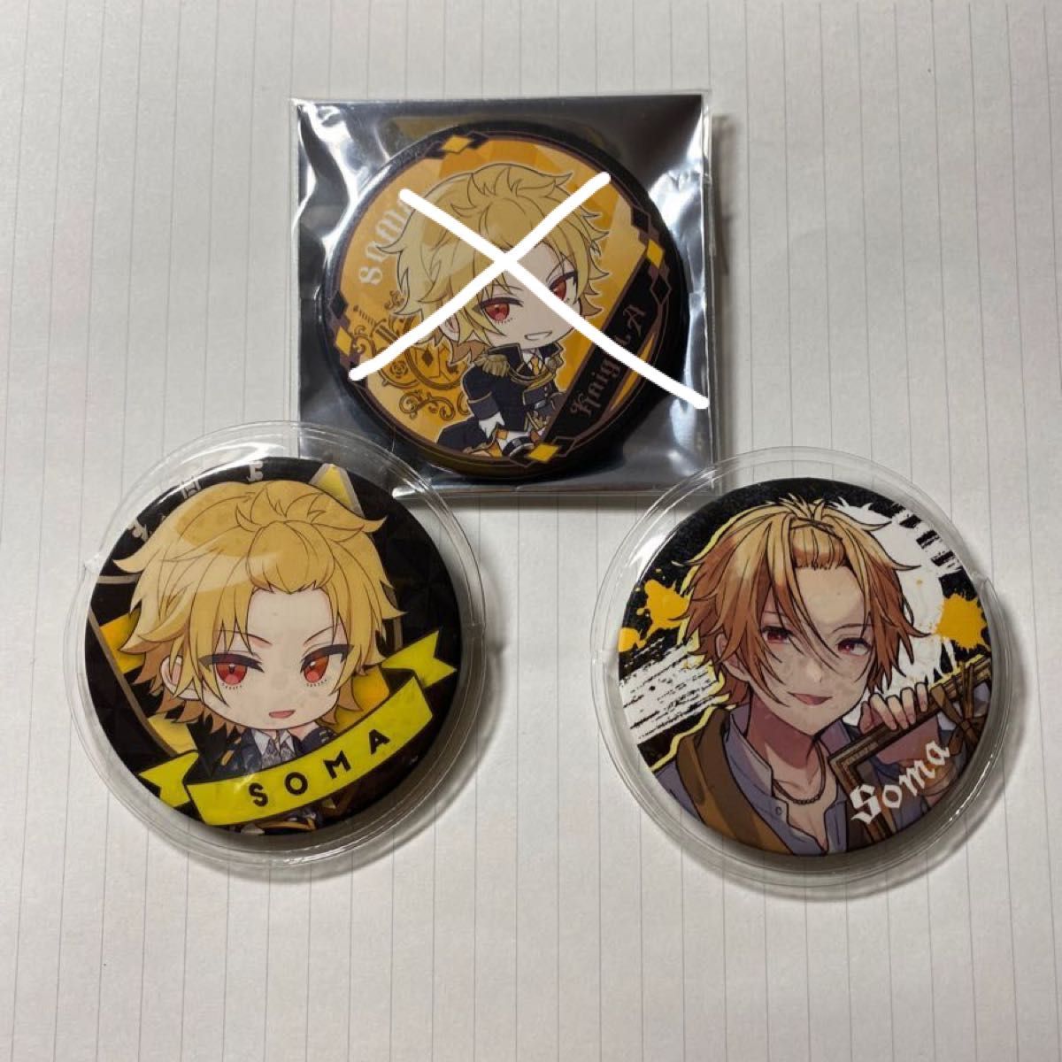 騎士A KnightA そうま 缶バッジ 2つセット|Yahoo!フリマ(旧PayPay