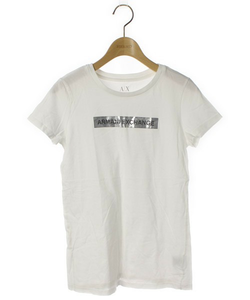 * Armani Exchange короткий рукав футболка / женский /M* белый 