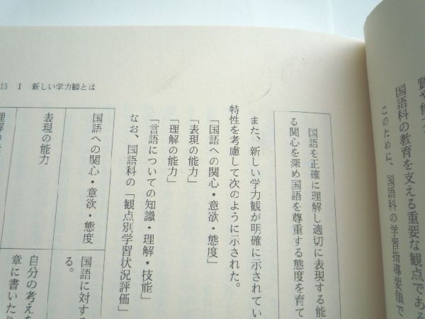 k◆【新しい学力観に立つ 国語科の学習指導と評価】小森茂 編著_画像3