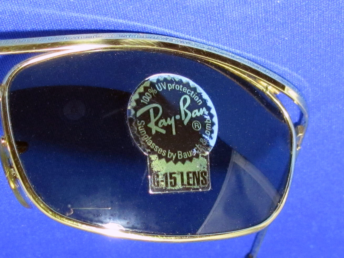 70's B&L RayBan OLYMPIAN 1 DELUXE 米国製未使用 BAUSCH & LOMB Made in USA_画像4