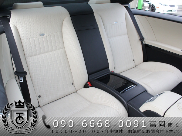 # Benz top class car #W216-CL550# designo AMG edition #CL63 specification # designo white leather # left hand drive #AMG19 -inch AW# harman/kardon # digital broadcasting HDD#