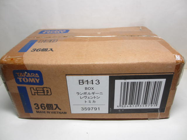 ≪トミカ≫⇒No113 ランボルギーニ レヴェントン 1Box 36台_画像1