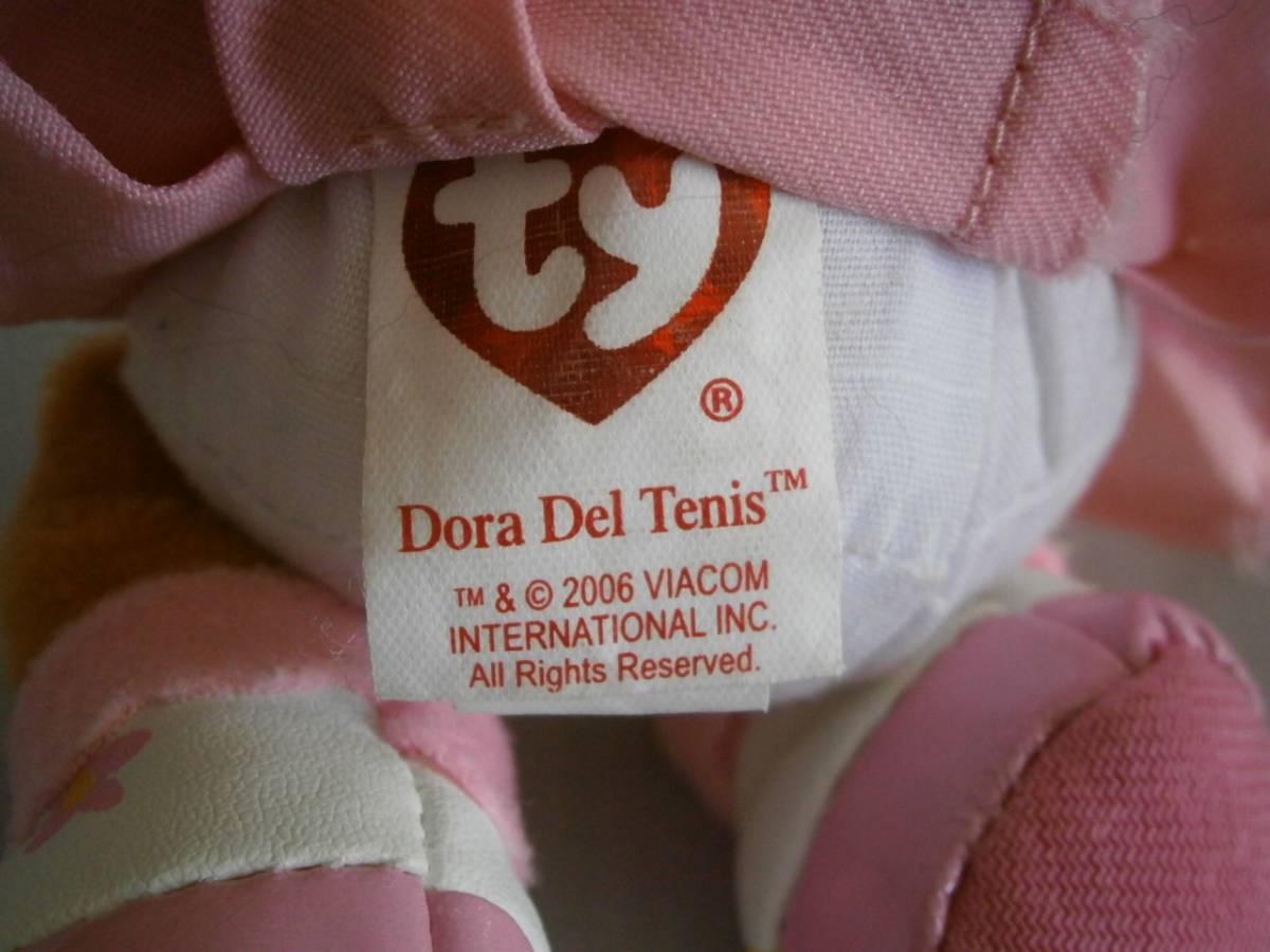 Tyシリーズ　ドーラといっしょに大冒険　ドーラのぬいぐるみ　Dora Del Tenis（スペイン語？）_画像3