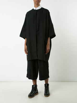  почти новый товар Yohji Yamamoto FEMME Yohji Yamamoto fam tuck укороченные брюки fdp18102