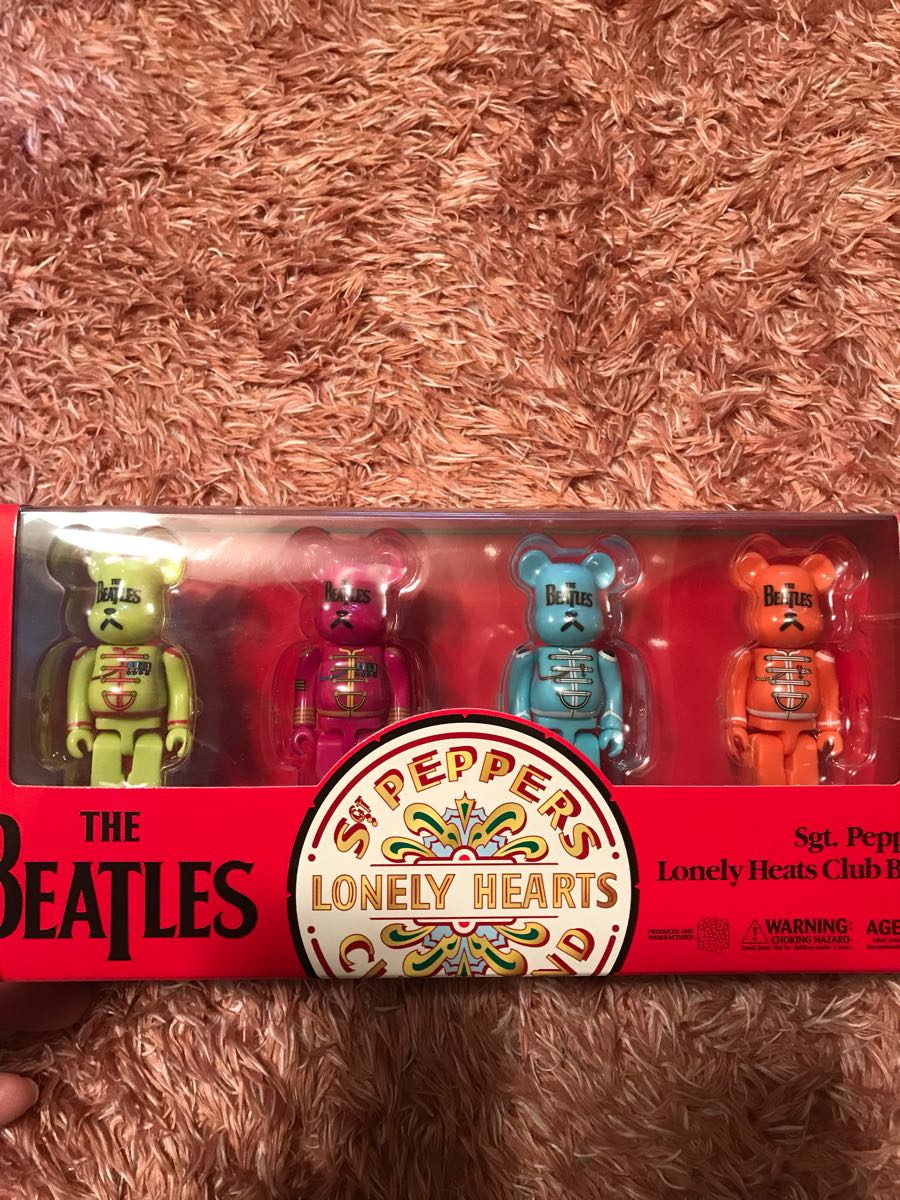  原文:新品未開封 ベアブリック BE@RBRICK THE BEATLES ビートルズ　Sgt.Pepper's