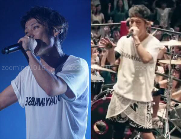 UVERworld TAKUYA∞ 着用 着 ROCK IN JAPAN M エム Tシャツ カットソー