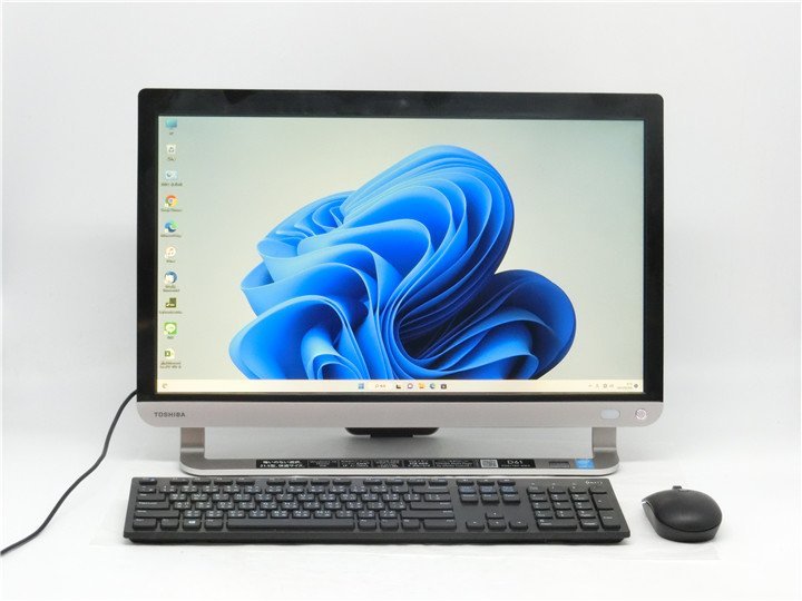 2022人気No.1の 中古一体型パソコンWin11+office TOSHIBA D61/TB core