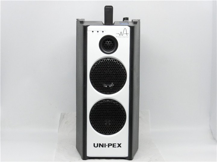 中古　UNI-PEX 防滴形ワイヤレスアンプ WA-872CD 通電のみ確認済み　ジャンク品　送料無料_画像1