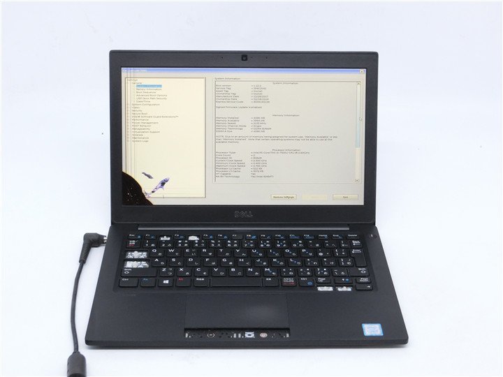 DELL Latitude 5300 Core i5-8265U 1.6GHZ 4GB ノートパソコン BIOS